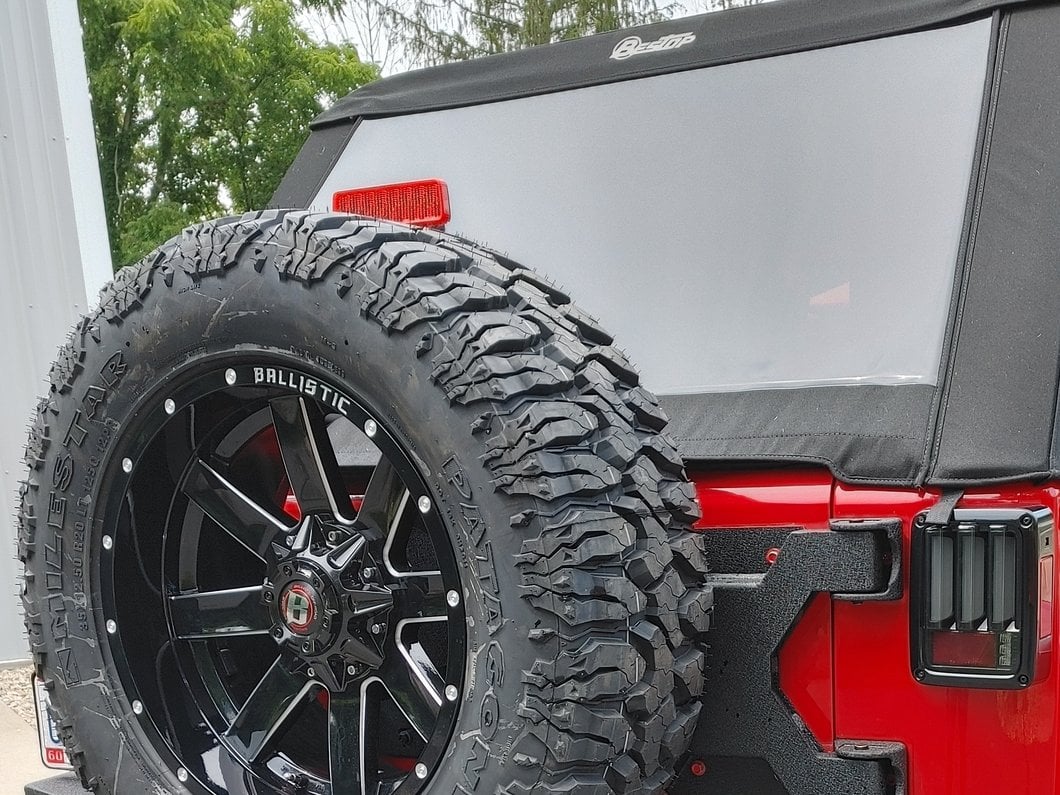 Raxiom Axial Series Hyper Flash LED Third Brake Light; Red (07-18 Jeep Wrangler JK)