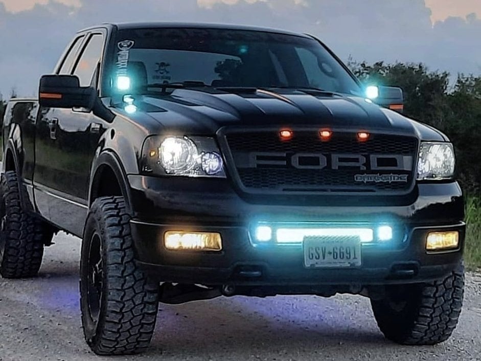 Raxiom Fog Lights; Smoked (04-06 F-150)