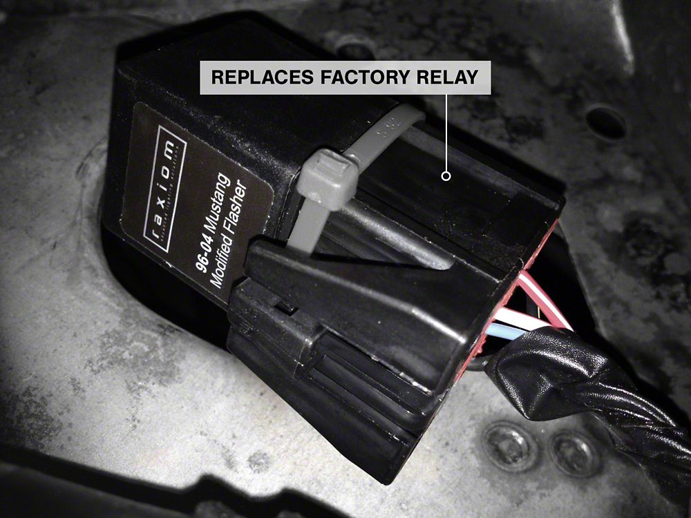 Raxiom Modified Turn Signal Flasher V1 (96-04 Mustang, Excluding 99-01 Cobra)