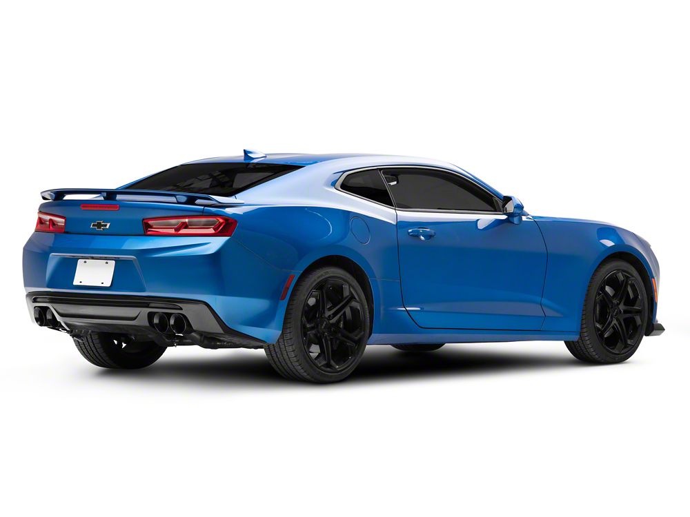 Raxiom Axial Series LED Rear Diffuser Marker Lights; Smoked (16-18 Camaro)
