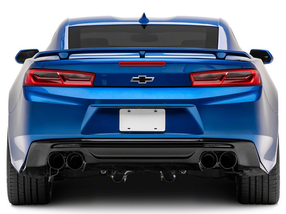 Raxiom Axial Series LED Rear Diffuser Marker Lights; Smoked (16-18 Camaro)