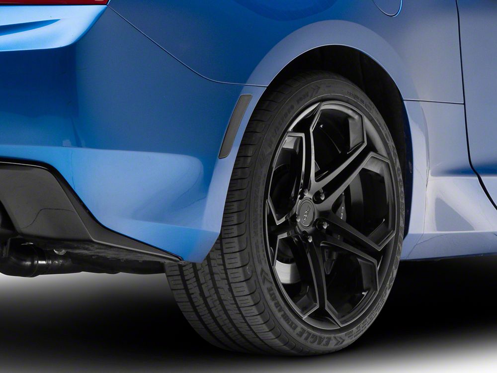 Raxiom Axial Series LED Front and Rear Side Markers; Smoked (16-24 Camaro)