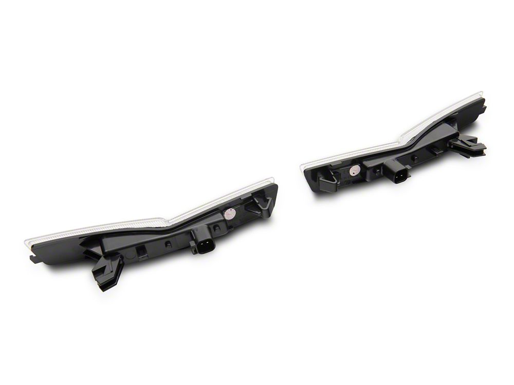 Raxiom Axial Series LED Side Marker Lights; Front and Rear; Clear (18-23 Challenger Widebody)