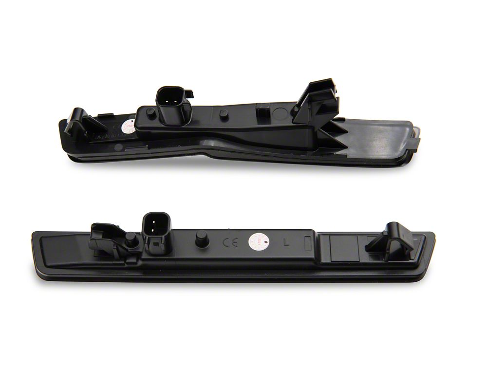 Raxiom Axial Series LED Side Marker Lights; Front and Rear; Smoked (18-23 Challenger Widebody)