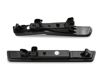 Raxiom Axial Series LED Side Marker Lights; Front and Rear; Smoked (18-23 Challenger Widebody)