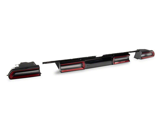 Raxiom LED Tail Lights; Black Housing; Red Lens (08-14 Challenger)