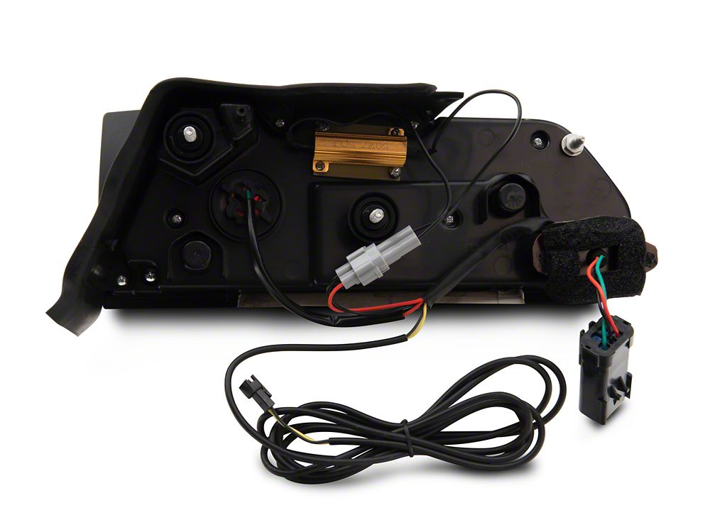 Raxiom LED Tail Lights; Black Housing; Red Lens (08-14 Challenger)