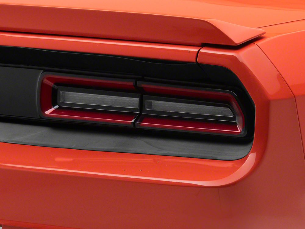 Raxiom LED Tail Lights; Black Housing; Red Lens (08-14 Challenger)