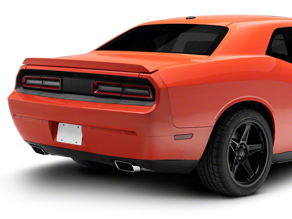 Raxiom LED Tail Lights; Black Housing; Red Lens (08-14 Challenger)