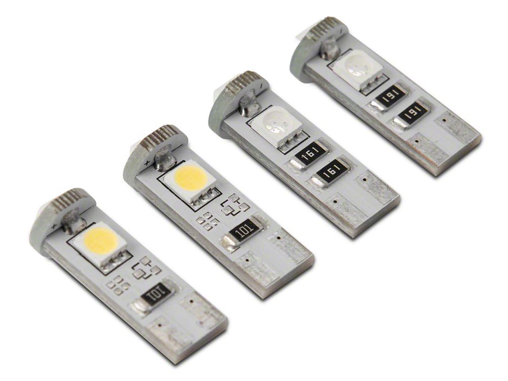 Raxiom Axial Series Side Marker Lamps; Clear (08-14 Challenger)