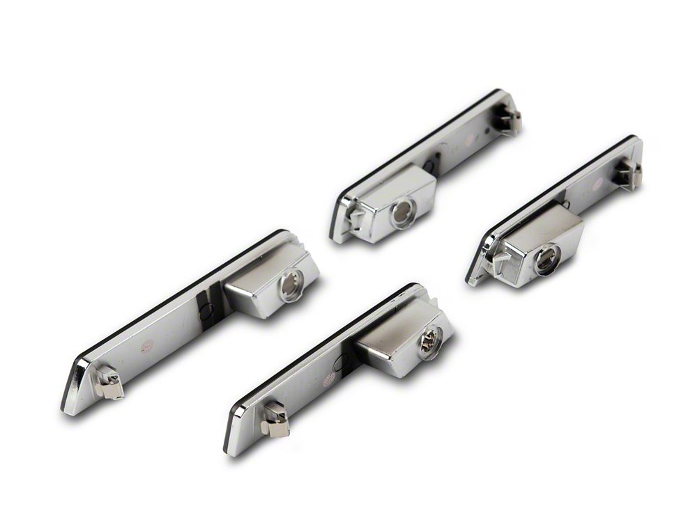 Raxiom Axial Series Side Marker Lamps; Smoked (08-14 Challenger)