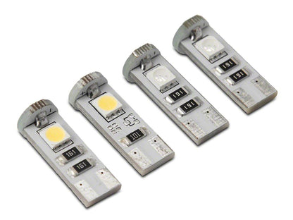 Raxiom Axial Series Side Marker Lamps; Smoked (08-14 Challenger)