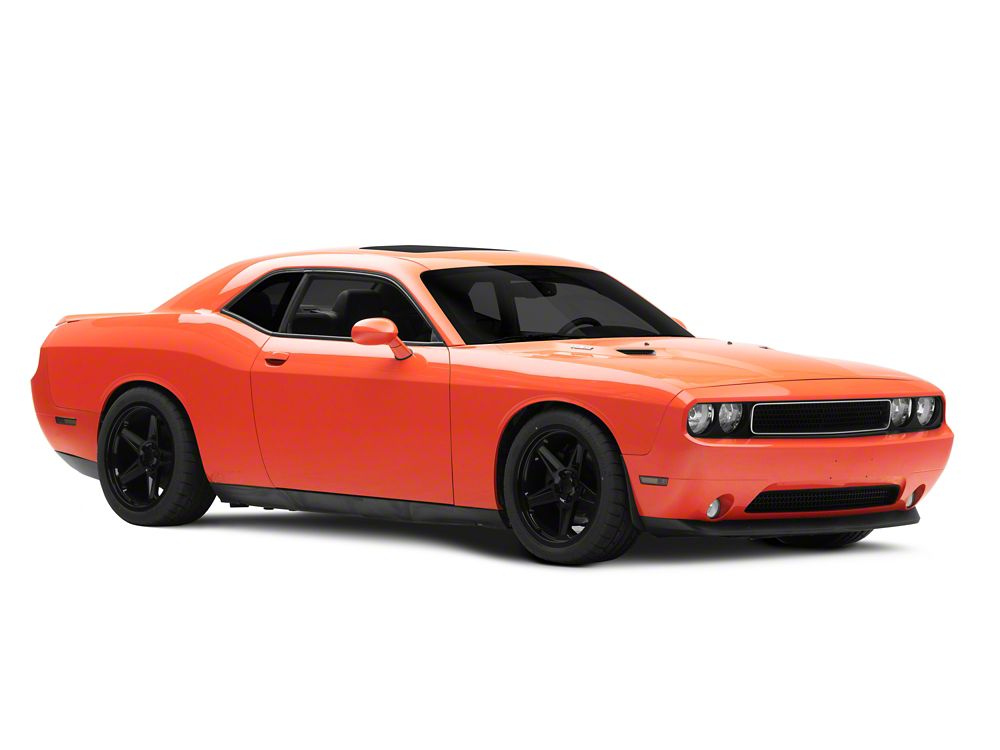 Raxiom Axial Series Side Marker Lamps; Smoked (08-14 Challenger)