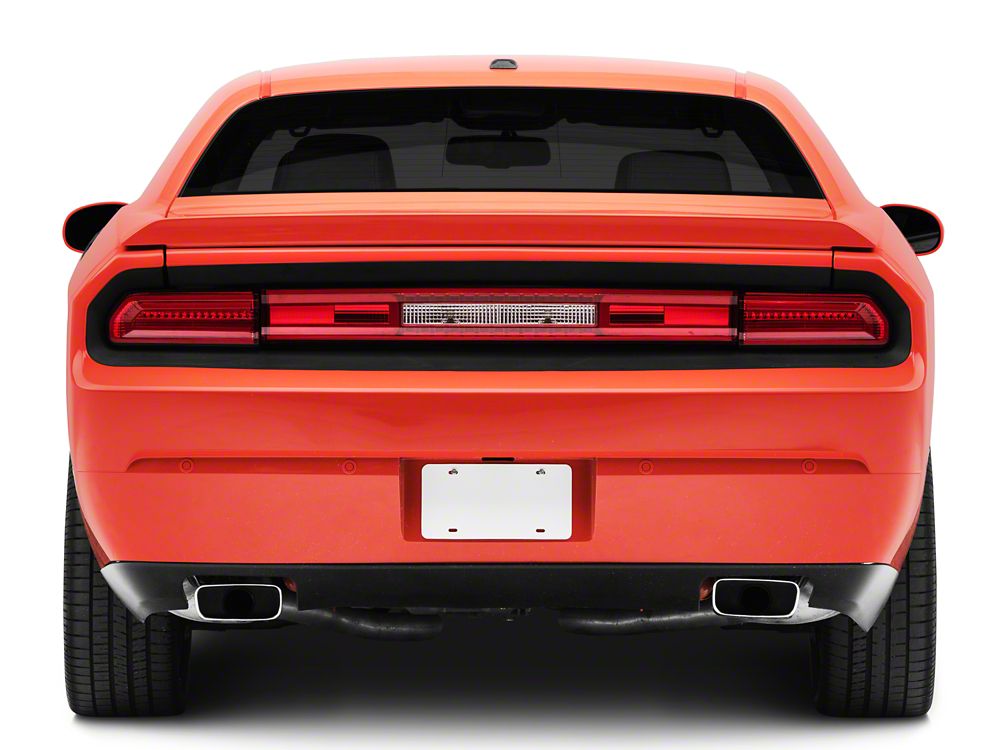 Raxiom LED Tail Lights; Chrome Housing; Red/Clear Lens (08-14 Challenger)