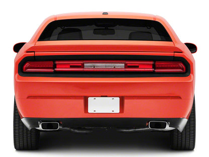 Raxiom LED Tail Lights; Chrome Housing; Red/Clear Lens (08-14 Challenger)