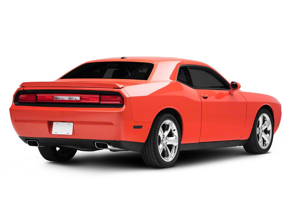 Raxiom LED Tail Lights; Chrome Housing; Red/Clear Lens (08-14 Challenger)