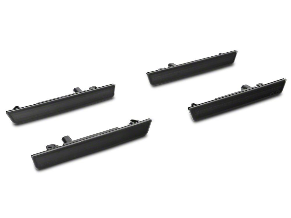 Raxiom Axial Series LED Side Marker Lights; Smoked (15-23 Challenger, Excluding Widebody)
