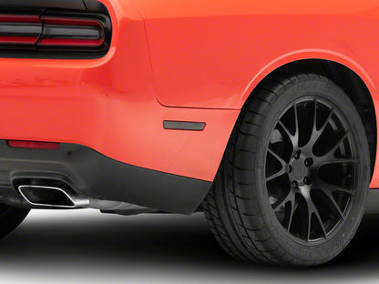 Raxiom Axial Series LED Side Marker Lights; Smoked (15-23 Challenger, Excluding Widebody)