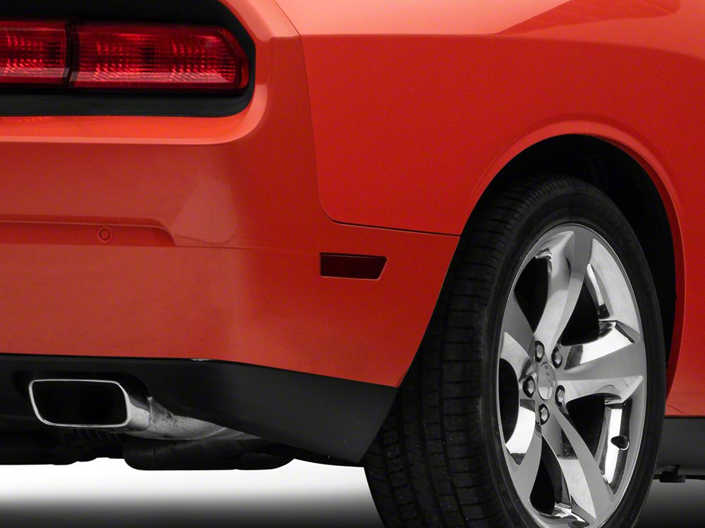 Raxiom Axial Series LED Side Marker Lights; Smoked (08-14 Challenger)