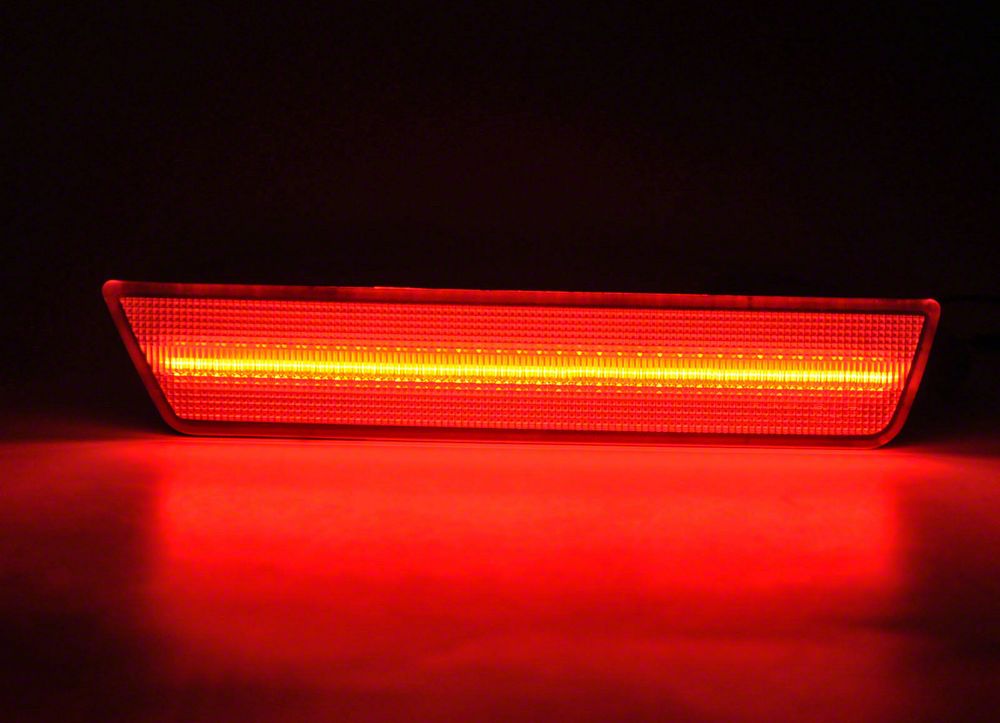 Raxiom Axial Series LED Side Marker Lights; Smoked (08-14 Challenger)