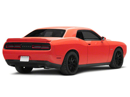 Raxiom Axial Series LED Rear Bumper Reflector Lamps; Smoked (15-23 Challenger)