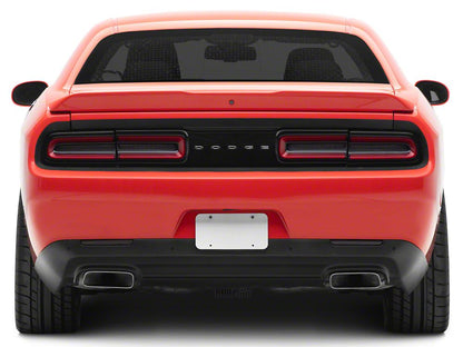 Raxiom Axial Series LED Rear Bumper Reflector Lamps; Smoked (15-23 Challenger)