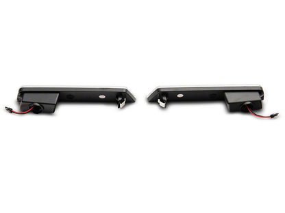 Raxiom Axial Series LED Rear Side Marker Lights; Clear (08-14 Challenger)