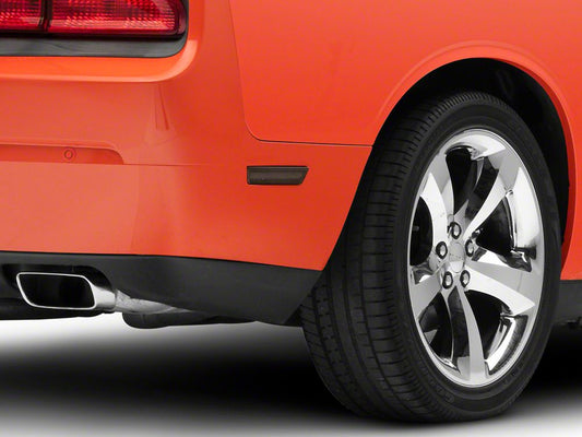 Raxiom Axial Series LED Rear Side Marker Lights; Smoked (08-14 Challenger)