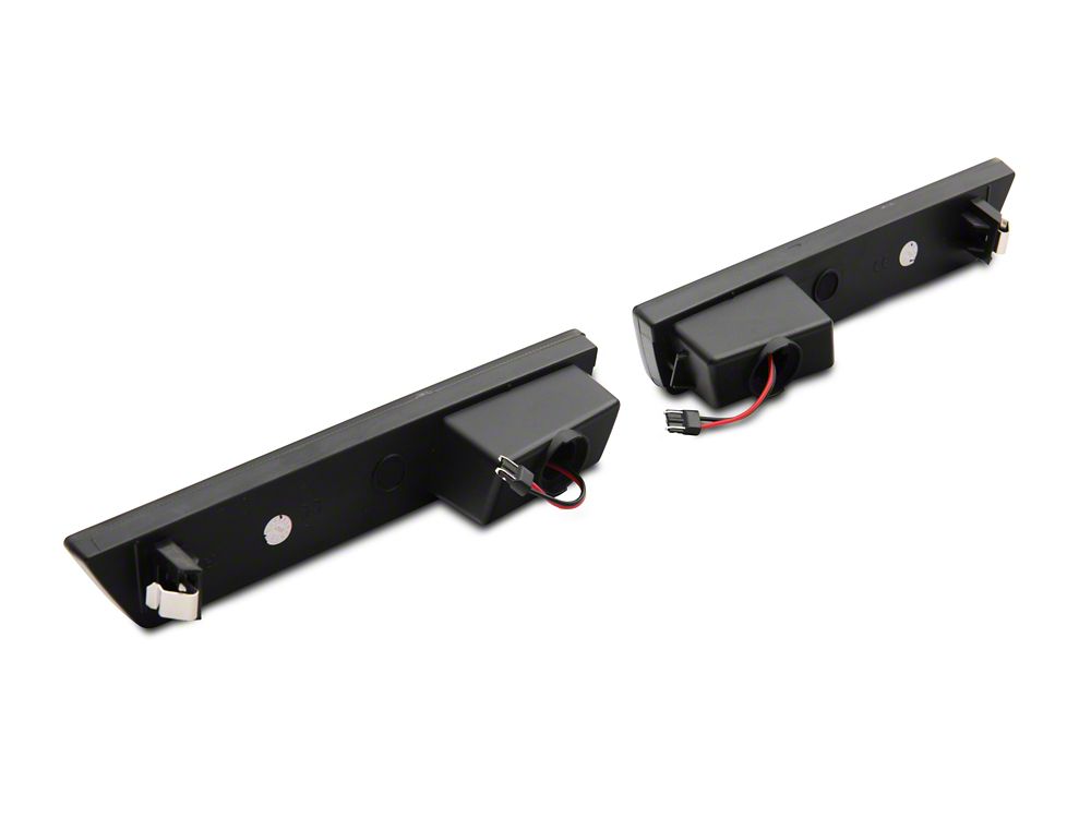 Raxiom Axial Series LED Rear Side Marker Lights; Smoked (08-14 Challenger)