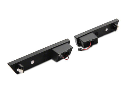 Raxiom Axial Series LED Rear Side Marker Lights; Smoked (08-14 Challenger)