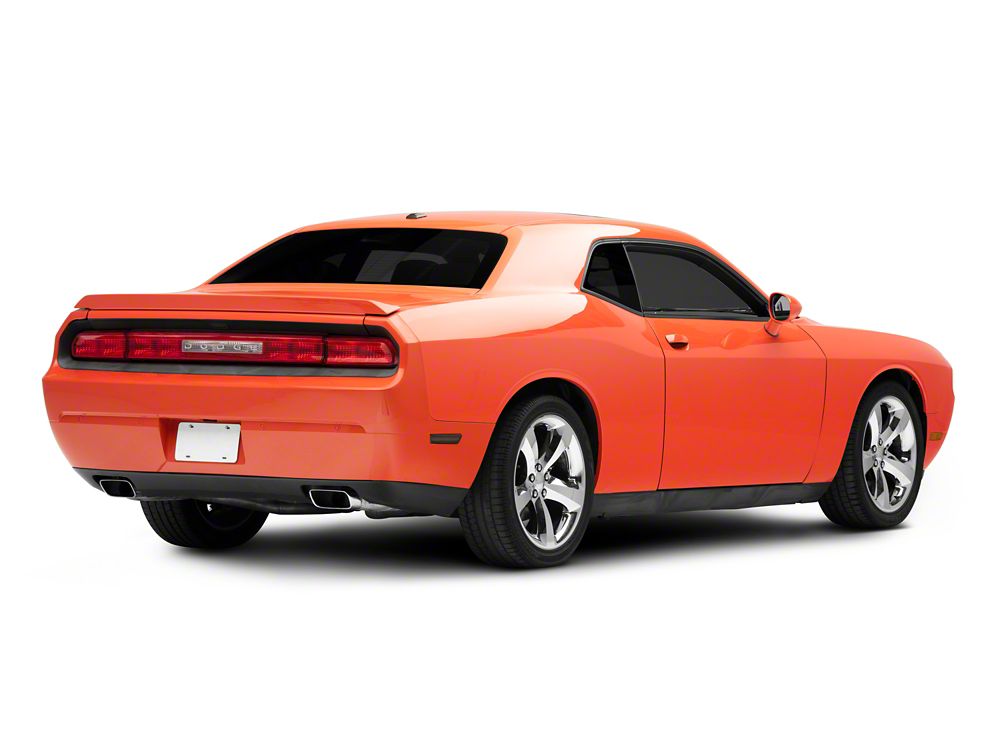 Raxiom Axial Series LED Rear Side Marker Lights; Smoked (08-14 Challenger)