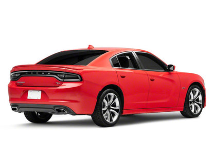 Raxiom Axial Series LED Side Marker Lights; Front and Rear; Smoked (15-23 Charger, Excluding Widebody)