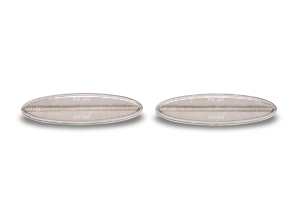Raxiom Axial Series LED Rear Side Markers; Clear (97-04 Corvette C5)