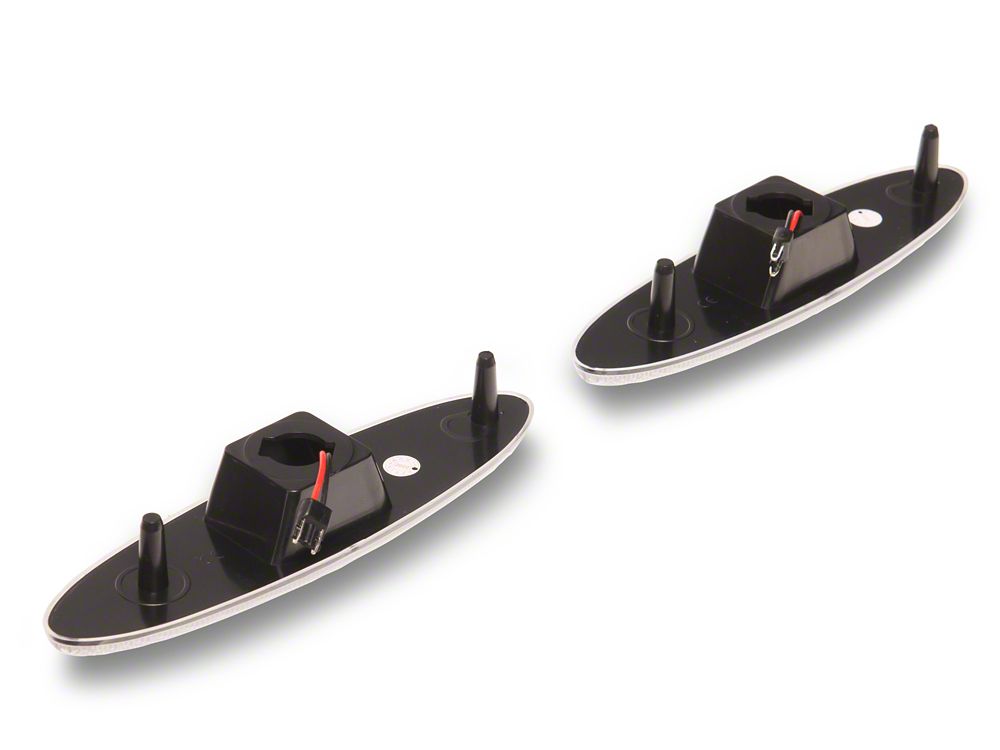 Raxiom Axial Series LED Rear Side Markers; Clear (97-04 Corvette C5)