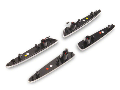 Raxiom Axial Series LED Side Markers; Clear (05-13 Corvette C6)