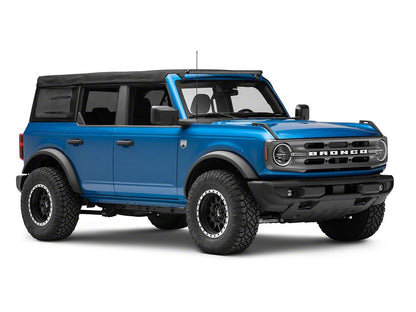 Raxiom Axial Series 40-Inch 240w White/Amber Combo LED Light Bar with Windshield Mounting Brackets (21-25 Bronco)