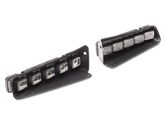 Raxiom 5-LED Fog Lights (21-25 Bronco w/ Modular Front Bumper, Excluding Raptor)