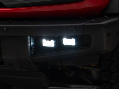 Raxiom LED Fog Lights (21-25 Bronco w/ Modular Front Bumper, Excluding Raptor)