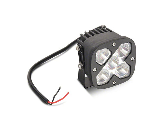 Raxiom 3-Inch Square High-Powered LED Light (Universal; Some Adaptation May Be Required)
