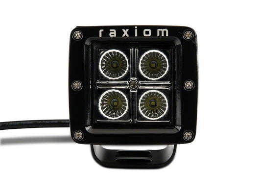 Raxiom 3-Inch Square LED Light (Universal; Some Adaptation May Be Required)