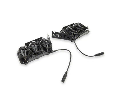 Raxiom Tri-Glo Bumper Mounted LED Fog Light Kit (21-25 Bronco w/ Modular Front Bumper)