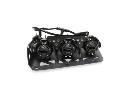 Raxiom Tri-Glo Bumper Mounted LED Fog Light Kit (21-25 Bronco w/ Modular Front Bumper)