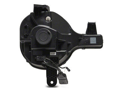 Raxiom LED Halo Headlights with White Backlight; Black Housing; Clear Lens (21-25 Bronco)