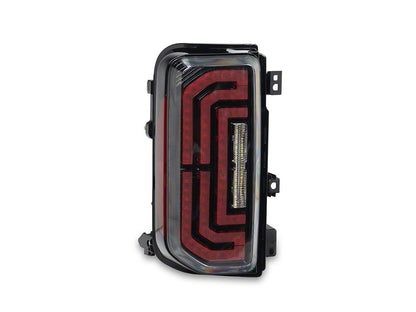 Raxiom LED Tail Lights; Black Housing; Clear Lens (21-25 Bronco w/ Factory Halogen Tail Lights)