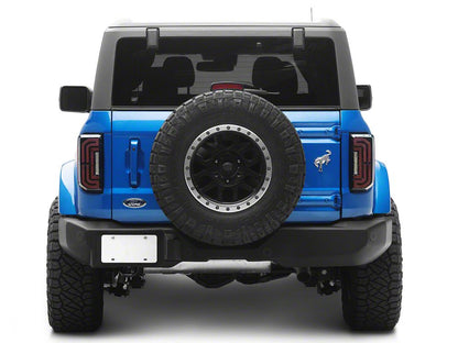 Raxiom LED Tail Lights; Black Housing; Clear Lens (21-25 Bronco w/ Factory Halogen Tail Lights)