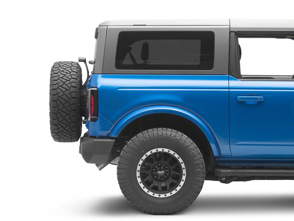 Raxiom LED Tail Lights; Black Housing; Clear Lens (21-25 Bronco w/ Factory Halogen Tail Lights)