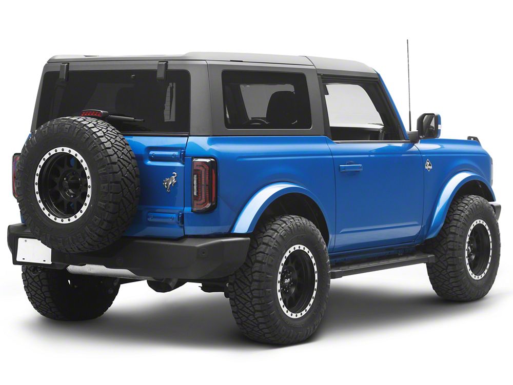 Raxiom LED Tail Lights; Black Housing; Clear Lens (21-25 Bronco w/ Factory Halogen Tail Lights)