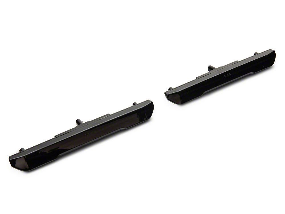 Raxiom Axial Series LED Fender Flare Marker Lights; Smoked Lens (21-25 Sierra 2500 HD)