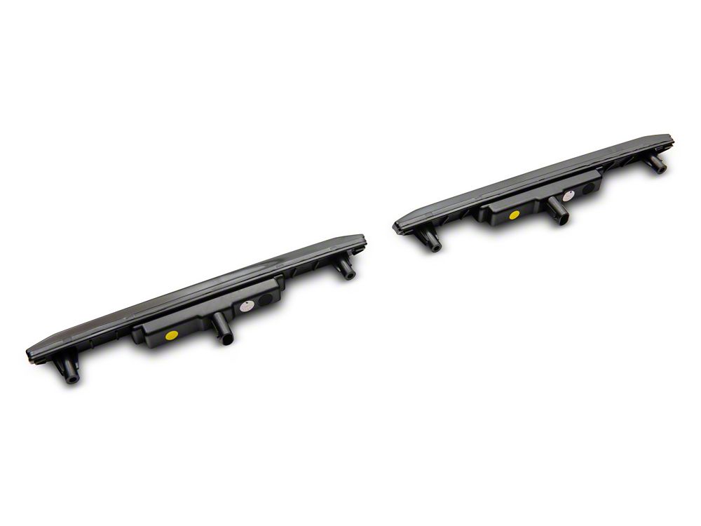 Raxiom Axial Series LED Fender Flare Marker Lights; Smoked Lens (21-25 Sierra 2500 HD)