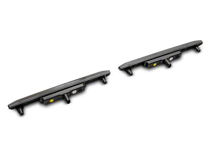 Raxiom Axial Series LED Fender Flare Marker Lights; Smoked Lens (21-25 Sierra 2500 HD)